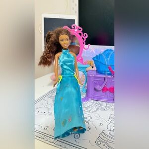 Barbie doll and playset